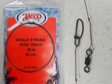 HALCO SINGLE STRAND WIRE TRACE 50CM