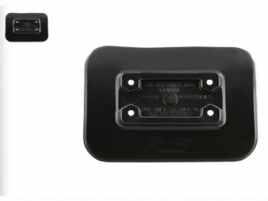 SCOTTY 341 BK BLACK GLUE ON MOUNT PAD