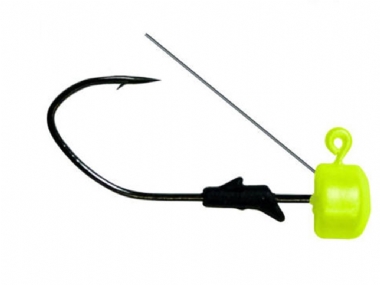 EAGLE CLAW CHARTREUSE WEEDLESS FINESSE JIG